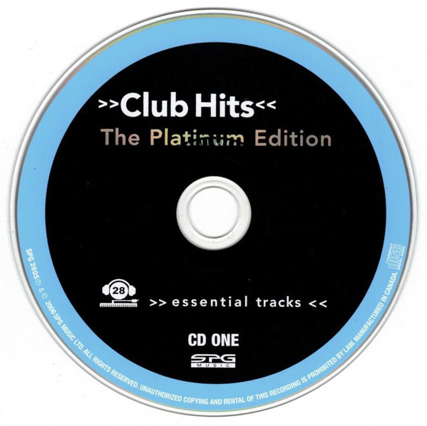 Various - >>Club Hits<< The Platinum Edition | SPG Music (SPG 2605) - 3 Various - >>Club Hits<< The Platinum Edition | SPG Music (SPG 2605) - 3