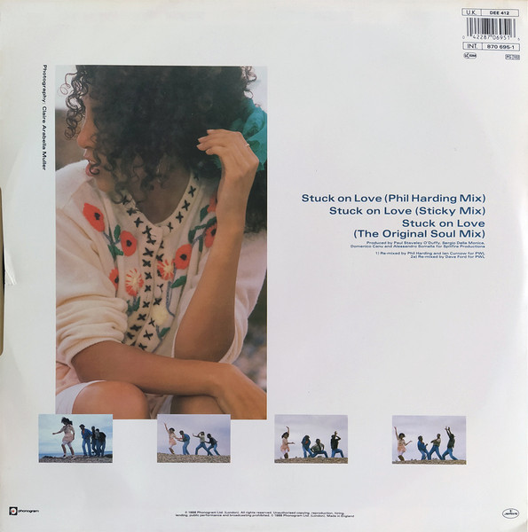 Dee Lewis - Stuck On Love | Mercury (DEE 412) - 2