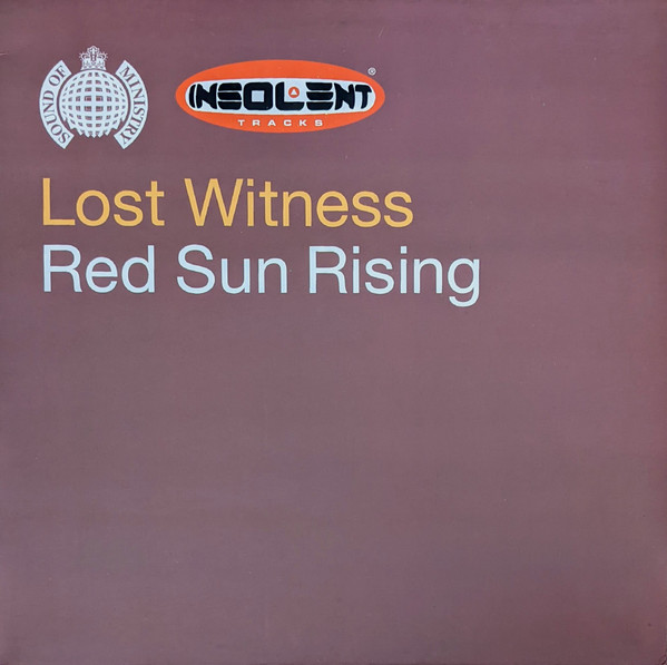 Lost Witness - Red Sun Rising | Insolent Tracks (INSMX  89)