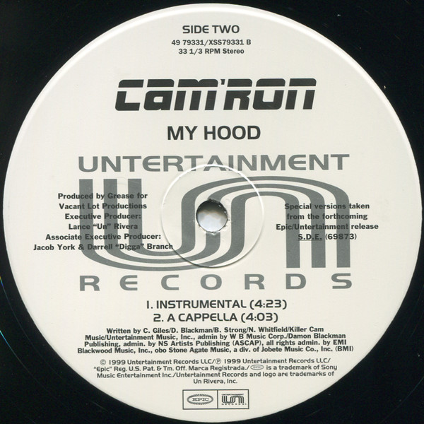 Cam'ron - My Hood | Untertainment Records (49 79331) - 4 Cam'ron - My Hood | Untertainment Records (49 79331) - 4