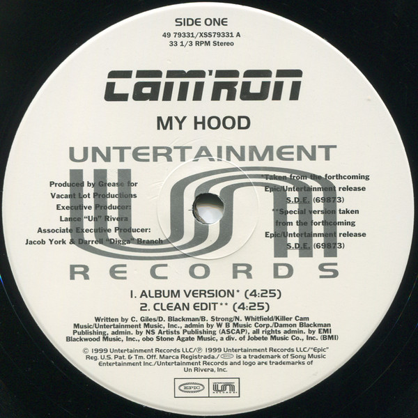 Cam'ron - My Hood | Untertainment Records (49 79331) - 3 Cam'ron - My Hood | Untertainment Records (49 79331) - 3