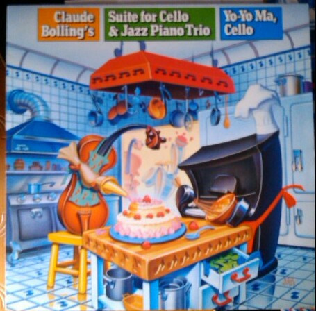 Claude Bolling & Yo-Yo Ma - Suite For Cello & Jazz Piano Trio | CBS (71123) - main