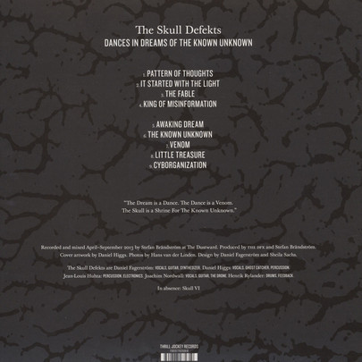The Skull Defekts - Dances In Dreams Of The Known Unknown | Thrill Jockey (Thrill 358) - 2