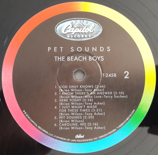 The Beach Boys - Pet Sounds | Capitol Records (T 2458) - 3