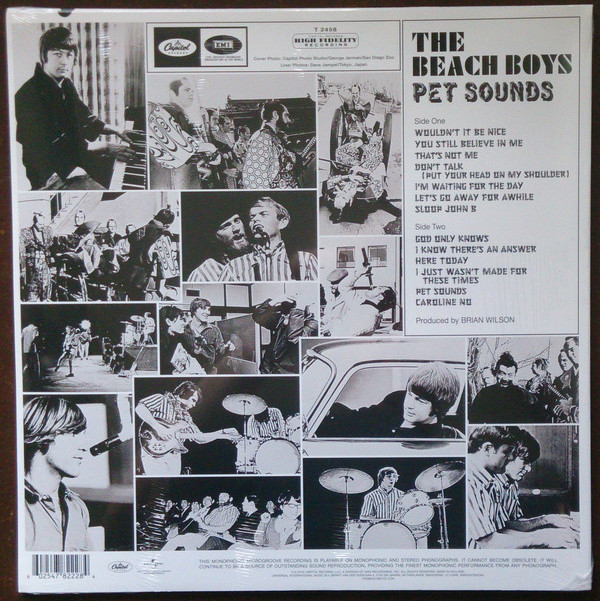 The Beach Boys - Pet Sounds | Capitol Records (T 2458) - 2