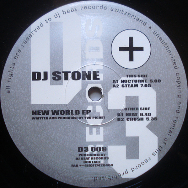 DJ Stone - New World EP | D3 (D3 009)