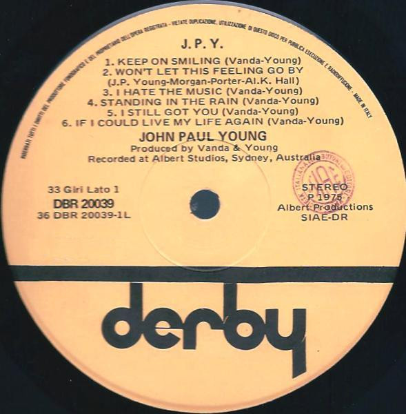John Paul Young - J.p.y. | Derby (DBR 20039) - 4