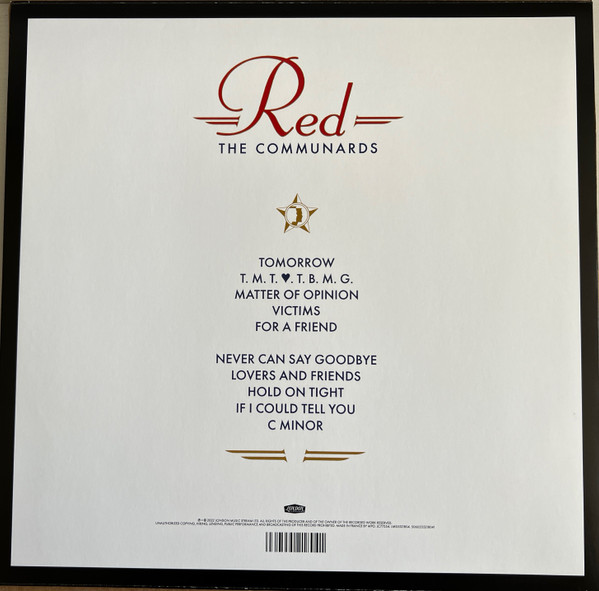 The Communards - Red | London Records (LMS5521804)