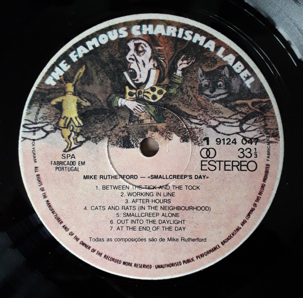 Mike Rutherford - Smallcreep's Day | Charisma (9124 047) - 3 Mike Rutherford - Smallcreep's Day | Charisma (9124 047) - 3