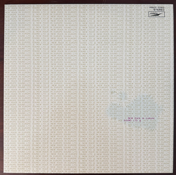 Takeshi Inomata & Sound Limited - New Rock In Europe - Sound Ltd. 2 | Universal Music LLC (PROT-7283) - 4