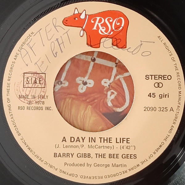 Barry Gibb , Bee Gees - A Day In The Life | RSO (2090 325) - 3