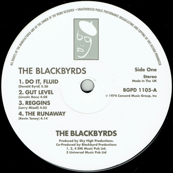 The Blackbyrds - The Blackbyrds | BGP Records (BGPD 1105) - 2 The Blackbyrds - The Blackbyrds | BGP Records (BGPD 1105) - 2