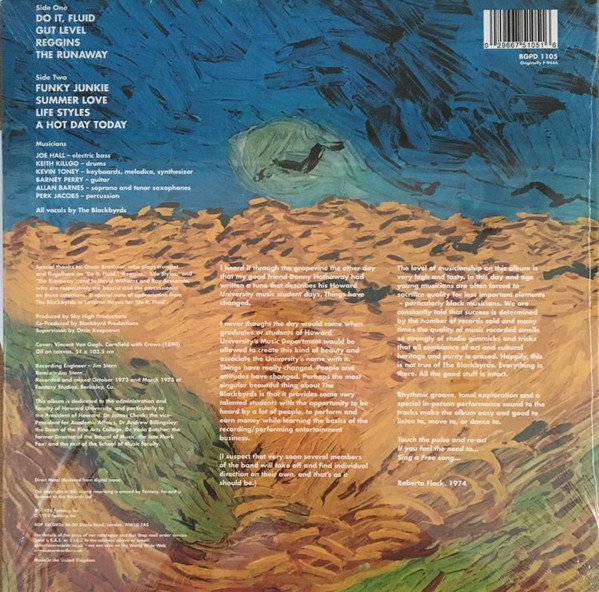 The Blackbyrds - The Blackbyrds | BGP Records (BGPD 1105)