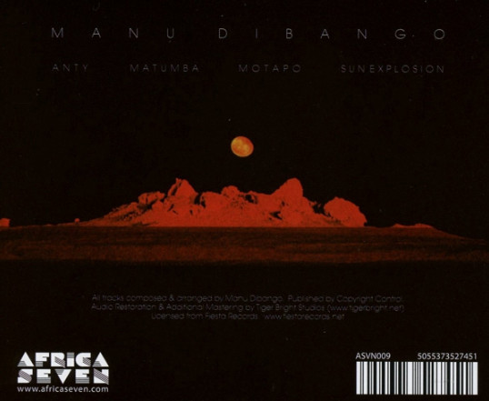 Manu Dibango - Sun Explosion | Africa Seven (ASVN009) - 2