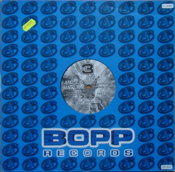 And-E & Mac Lane - The Morning After | Bopp Records (BOPP 03)