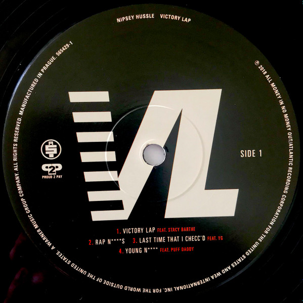 Nipsey Hussle - Victory Lap | Atlantic (565429-1) - 3 Nipsey Hussle - Victory Lap | Atlantic (565429-1) - 3