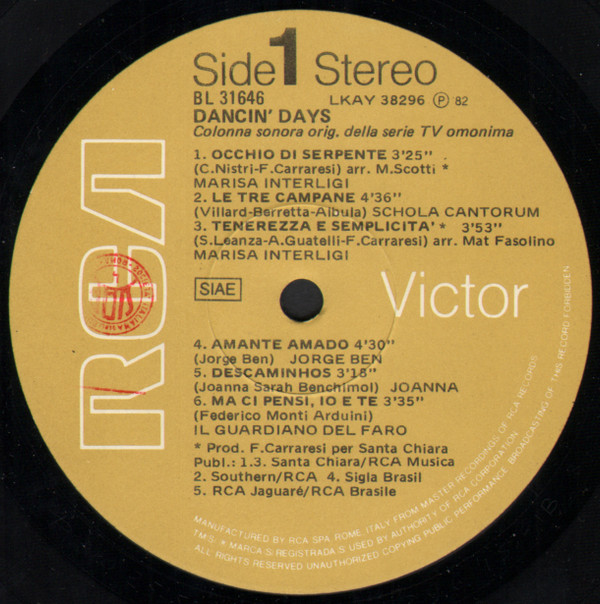 Various - Dancin' Days | RCA (BL 31646) - 3 Various - Dancin' Days | RCA (BL 31646) - 3