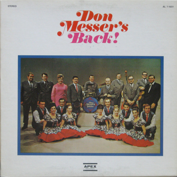 Don Messer - Don Messer's Back! | Apex (AL 7-1651) - main Don Messer - Don Messer's Back! | Apex (AL 7-1651) - main