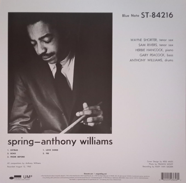 Anthony Williams - Spring | Blue Note (5523656) - 2