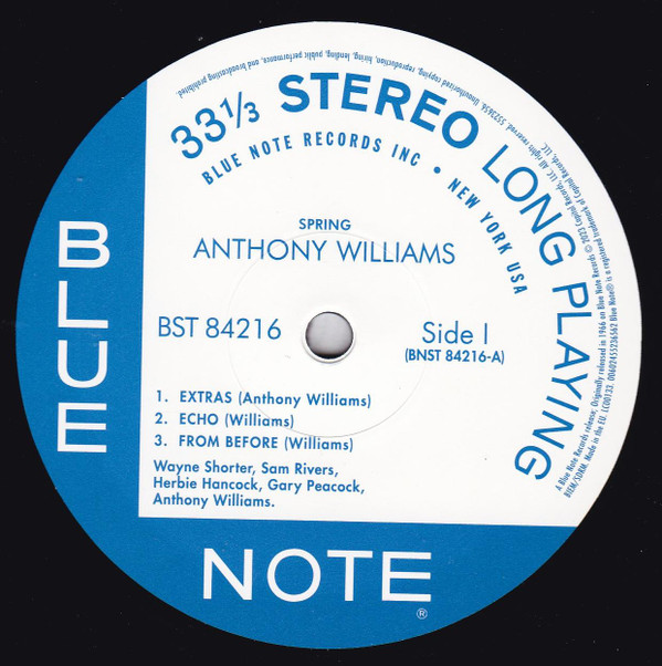 Anthony Williams - Spring | Blue Note (5523656) - 3