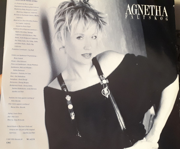 Agnetha Fältskog - I Stand Alone | WEA (W1 42231) - 3