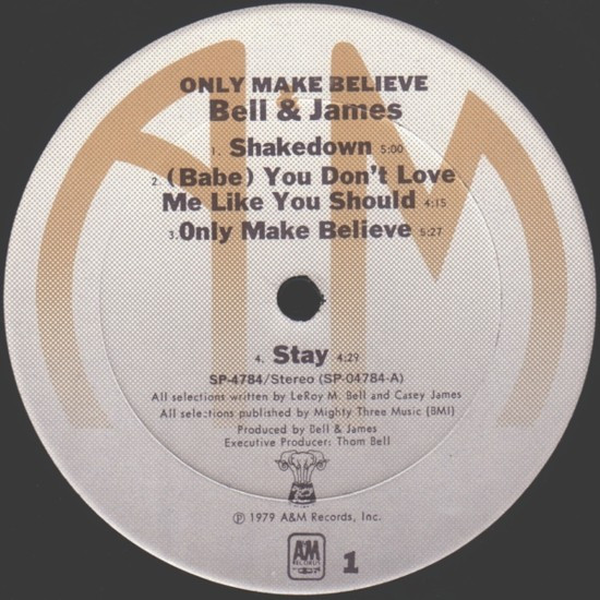 Bell & James - Only Make Believe | A&M Records (SP-4784) - 4 Bell & James - Only Make Believe | A&M Records (SP-4784) - 4