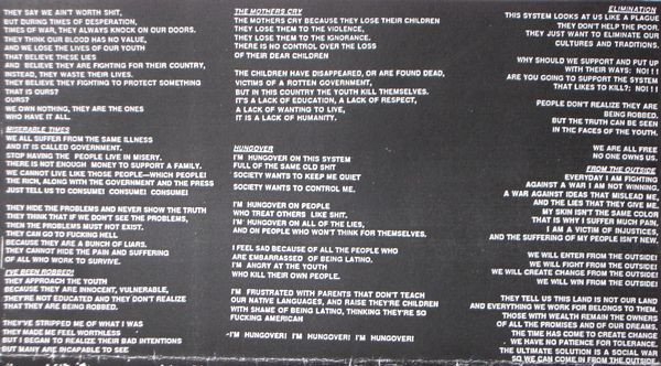 Los Crudos - La Rabia Nubla Nuestros Ojos... | Lengua Armada Discos (003) - 3