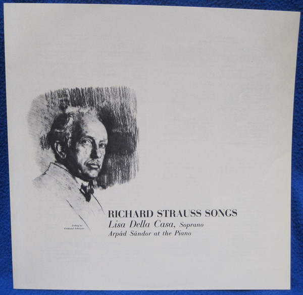 Lisa Della Casa - Richard Strauss Songs | RCA Victor Red Seal (LM-2749) - 3 Lisa Della Casa - Richard Strauss Songs | RCA Victor Red Seal (LM-2749) - 3