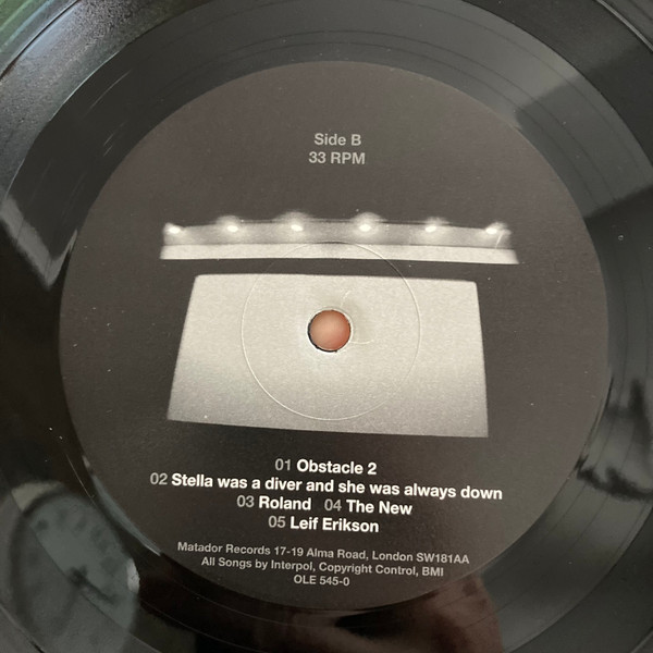 Interpol - Turn On The Bright Lights | Matador (OLE 545-0) - 2