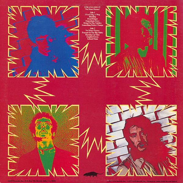 The Stranglers - No More Heroes | A&M Records (SP-4659) - 2