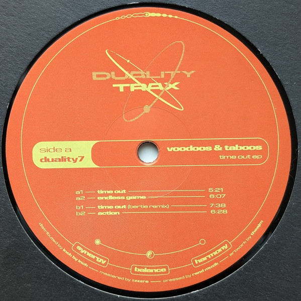 Voodoos And Taboos - Time Out EP | Duality Trax (DUALITY7)