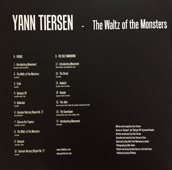 Yann Tiersen - The Waltz Of The Monsters | Ici D'Ailleurs (IDA001LP) - 2 Yann Tiersen - The Waltz Of The Monsters | Ici D'Ailleurs (IDA001LP) - 2