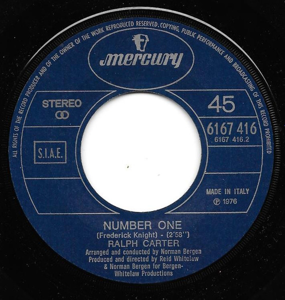Ralph Carter - Extra,Extra (Read All About it) | Mercury (6167 416) - 3