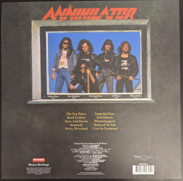 Annihilator - Never, Neverland | Music On Vinyl (MOVLP2912) - 2