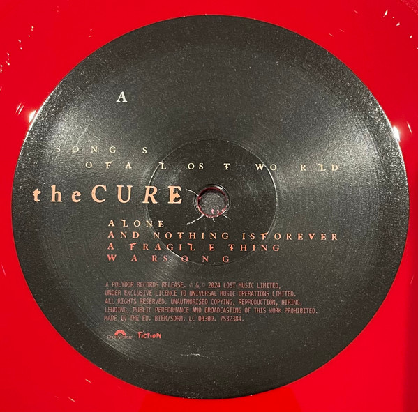 The Cure - Songs Of A Lost World | Polydor (7532384) - 3 The Cure - Songs Of A Lost World | Polydor (7532384) - 3