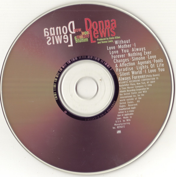 Donna Lewis - Now In A Minute | Atlantic (82762-2) - 3