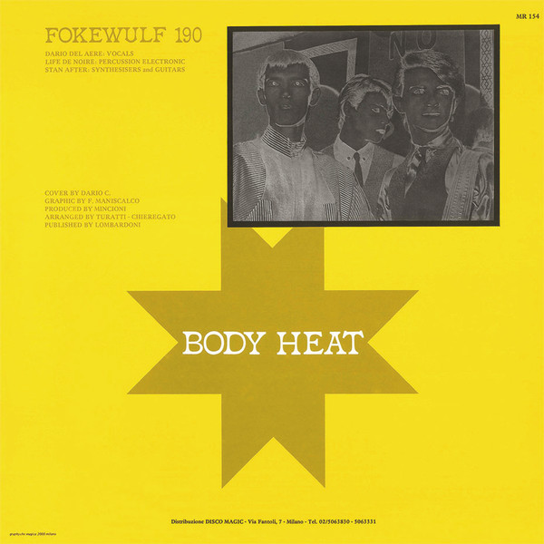 Fockewulf 190 - Body Heat | Market Records (MR 154) - 2 Fockewulf 190 - Body Heat | Market Records (MR 154) - 2