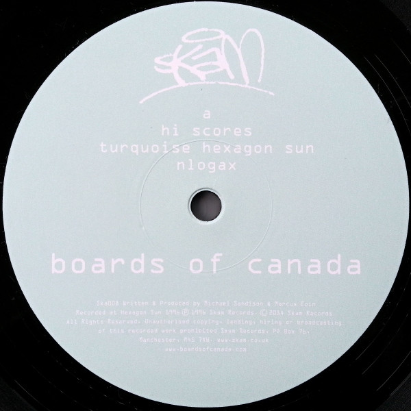 Boards Of Canada - Hi Scores | Skam (Ska008) - 3