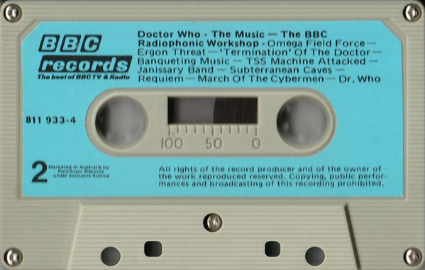 BBC Radiophonic Workshop - Doctor Who - The Music | BBC Records (811 933-4) - 3