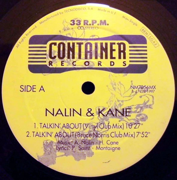Nalin & Kane - Talkin' About | Container Records (NM7056MX) - 4