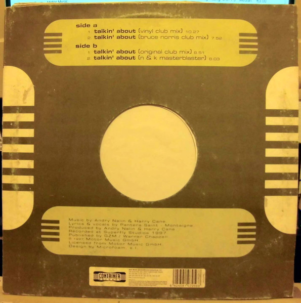 Nalin & Kane - Talkin' About | Container Records (NM7056MX) - 3