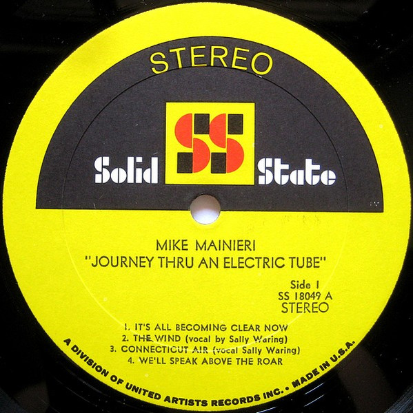 Mike Mainieri - Journey Thru An Electric Tube [Vinyl] | Solid State Records (SS 18049) - 4