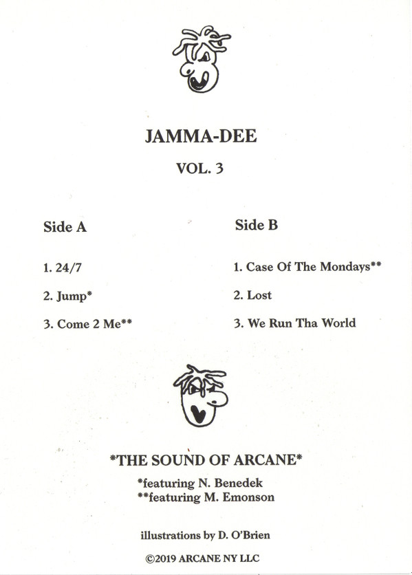Jamma-Dee - Vol. 3 | Arcane (ARC-014) - 3