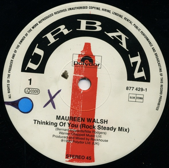 Maureen Walsh - Thinking Of You | Urban (URBX 55) - 2 Maureen Walsh - Thinking Of You | Urban (URBX 55) - 2