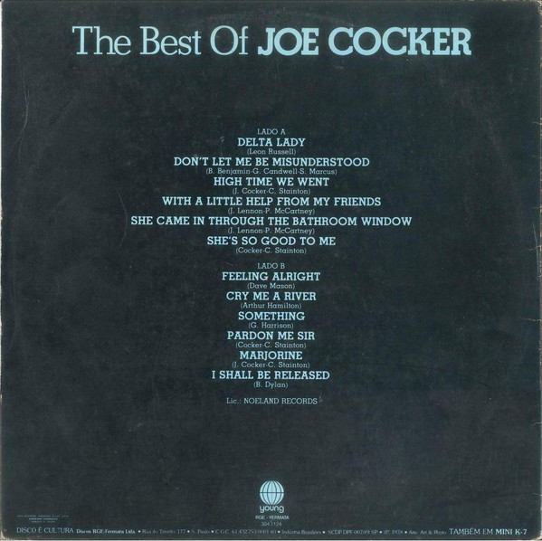 Joe Cocker - The Best Of Joe Cocker | Young (304.1124) - 2