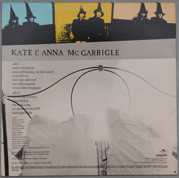 Kate & Anna McGarrigle - Love Over And Over | Polydor (2424 240) - 2 Kate & Anna McGarrigle - Love Over And Over | Polydor (2424 240) - 2