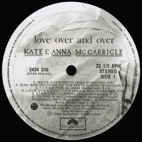 Kate & Anna McGarrigle - Love Over And Over | Polydor (2424 240) - 3 Kate & Anna McGarrigle - Love Over And Over | Polydor (2424 240) - 3
