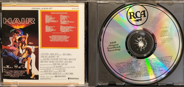 Galt MacDermot - Hair (Original Soundtrack Recording) | RCA (3274-2-R) - 3