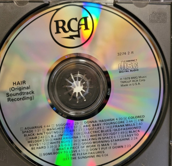 Galt MacDermot - Hair (Original Soundtrack Recording) | RCA (3274-2-R) - 4