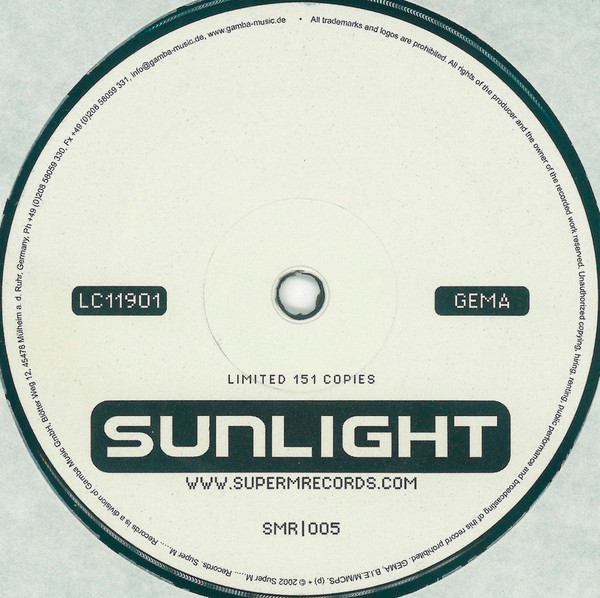 DJ Sammy - Sunlight | Super M Records (SMR 005) - main DJ Sammy - Sunlight | Super M Records (SMR 005) - main